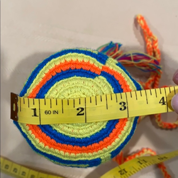 Mini Wayuu tribe cell phone or glasses carrier bag - Picture 9 of 9